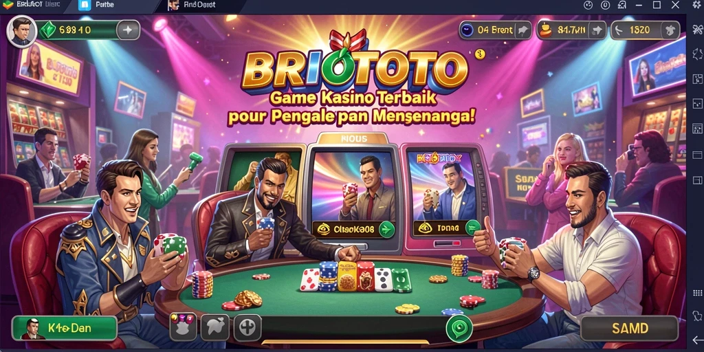 Tampilan gameplay BRIOTOTO yang memukau dan mengasyikkan.