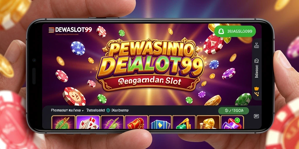 Screenshot gameplay DEWASLOT99 menampilkan keseruan permainan slot Kasino.