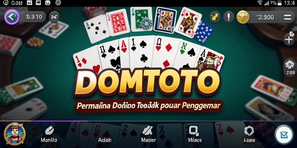 Tampilan gameplay seru dan grafis menawan di DOMTOTO.