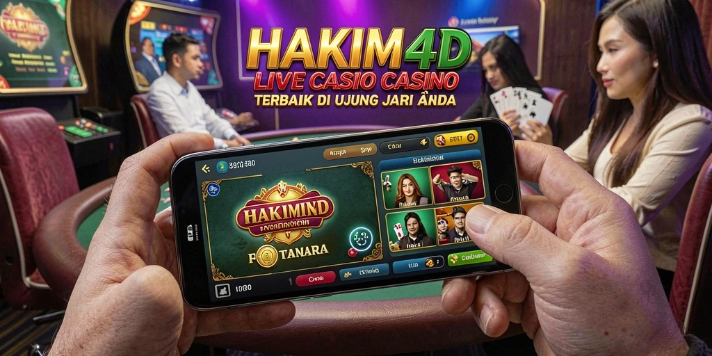 Tampilan gameplay yang memukau dalam HAKIM4D Live Casino.