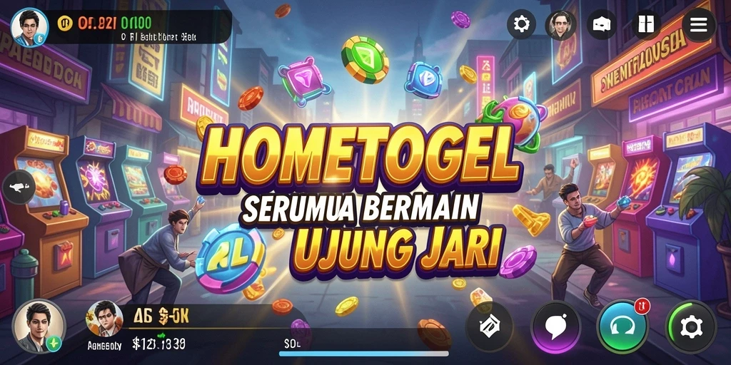 Tampilan menarik dari gameplay HOMETOGEL yang mengasyikkan.