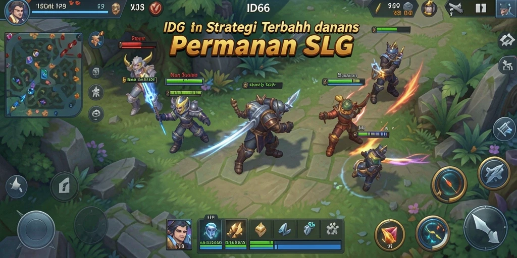 Tampilan gameplay SLG yang menegangkan di ID66.