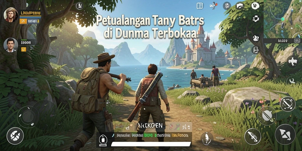 Gameplay Open World yang kaya dan penuh petualangan.