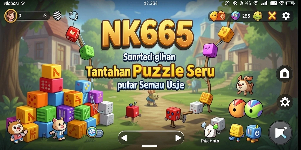 Tampilan screenshot gameplay NK666 dengan tantangan puzzle yang menarik.