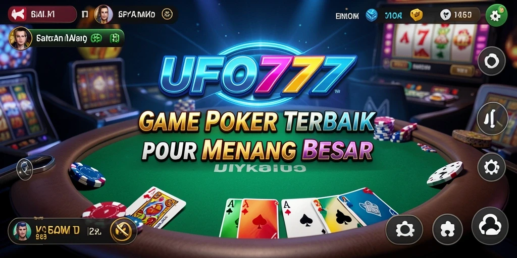 Gameplay menarik di UFO777 dengan fitur Poker yang seru.