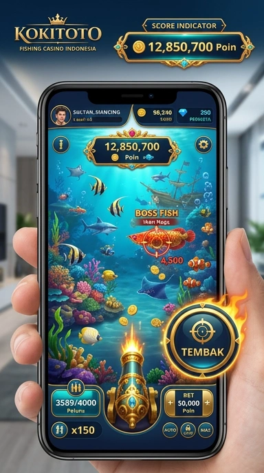 Pengguna yang menikmati berbagai aplikasi di kokitoto.